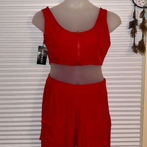 Shein two piece set Sz L